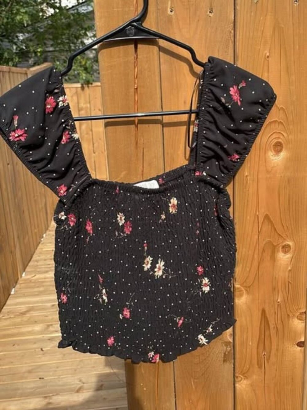 Sienna Sky Smocked Floral Top
